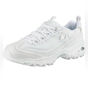 Skechers Women's D'Lites Fresh Start Memory Foam Lace-Up Sneaker